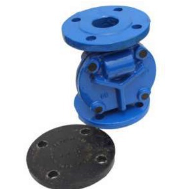Flange FF Cego e Válvula de Retenção Portinhola Única